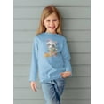 thumbnail image 2 of Cute Baby Racoon Halloween Long Sleeve Toddler -Image by Shutterstock,  5 Toddler, 2 of 4