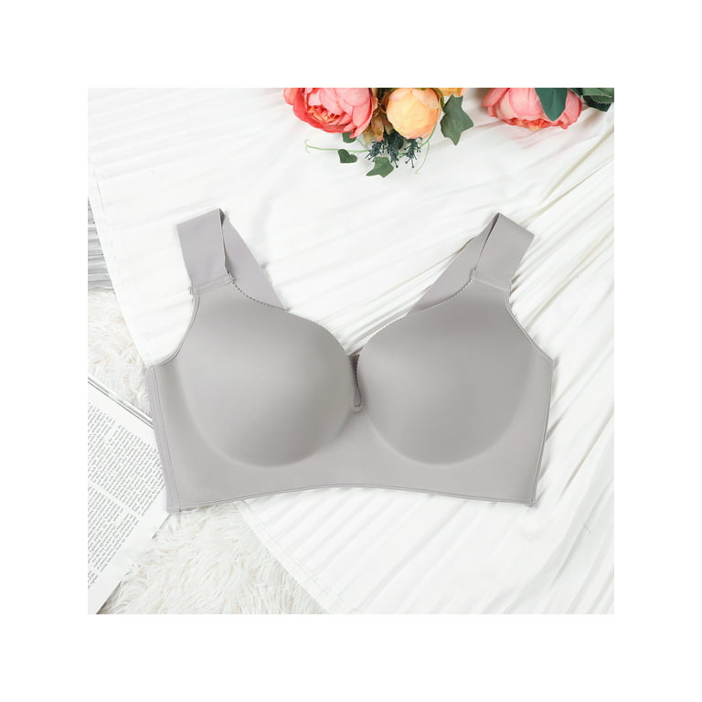 Agnes Orinda Women's Wire-Free Full Support Comfort Hookness Bras 36D to  42F 