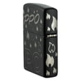 thumbnail image 4 of Zippo 48908 Flame Sleek Matte Black Refillable Windproof Lighter, 4 of 6