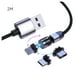 thumbnail image 2 of Bearachild Cable de succión magnética para USB Carga rápida Cabeza redonda Opcional 3 EN 1 Enchufe magnético para Android Type9 NO9, 2 of 6