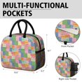 thumbnail image 6 of Womens Pioneer Flower Floral Print Pattern Lunch Box for Work,Insulated Lunch Bag for Women,Loncheras Para Mujer,Leakproof Adult Lunch Bag for Work,Beach,Travel,Picnic,Camping, 6 of 6
