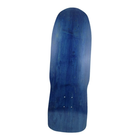 Colaxi Blank Skateboard Deck Replacement, Art Painting Retro Beginner Adult Sturdy DIY Skateboard Accessories, Wood Skate Deck Blue