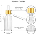 thumbnail image 2 of Frascos cuentagotas de vidrio PrettyCare 60 ml (2 oz) x63 con accesorios, 2 of 7