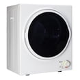 thumbnail image 4 of Tcbosik ZOKOP 1.6 cuft Compact Portable Household Clothes Dryer, 120V Stainless Steel Drum Dryer for Apartments, Home, Dorm, MECHANICAL Control and ETL Certification, Black & White, 4 of 26