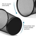 thumbnail image 4 of Mesh Pencil Holder Metal Pen Cup Black for Desk 6 Packs, 4 of 5