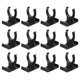 thumbnail image 1 of 12 piezas de plástico Cocina de plástico Pegueño Clip muebles Sillas de nivelador de muebles Retenedor, 1 of 7