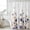 Purple, variant on Red Spring Floral Shower Curtain, Waterproof Shower Curtains for Bathroom, Elegant Pastoral Flowers Watercolor Washable Fabric Bathtub Curtain Set Bath Decor with 12 Hooks Long 72"x84"