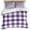 Purple, variant on Blue White Plaid Bedding 3 Piece Duvet Cover Set Full Size, Gradient Geometric Buffalo Checkered Soft Microfiber Comforter Cover with Zipper Closure & Pillowcases, Wrinkle & FadeResistant Quilt Cover