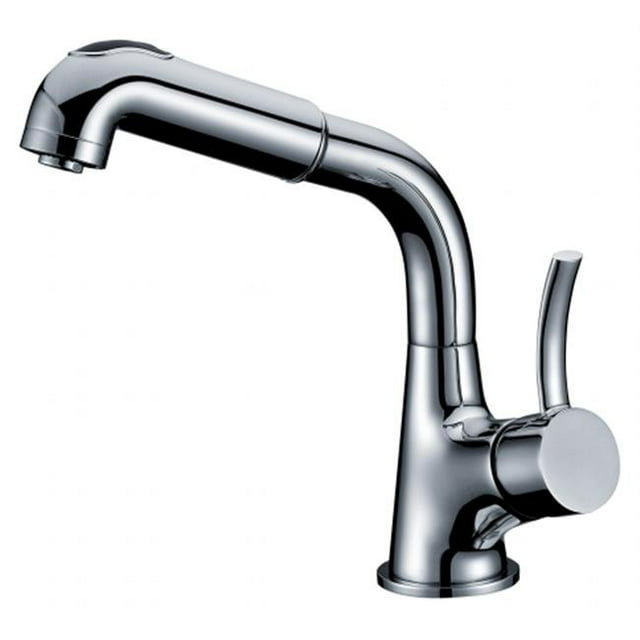 Dawn Kitchen & Bath AB50 3703C Single-Lever Pull-Out Spray Kitchen Faucet - Chrome