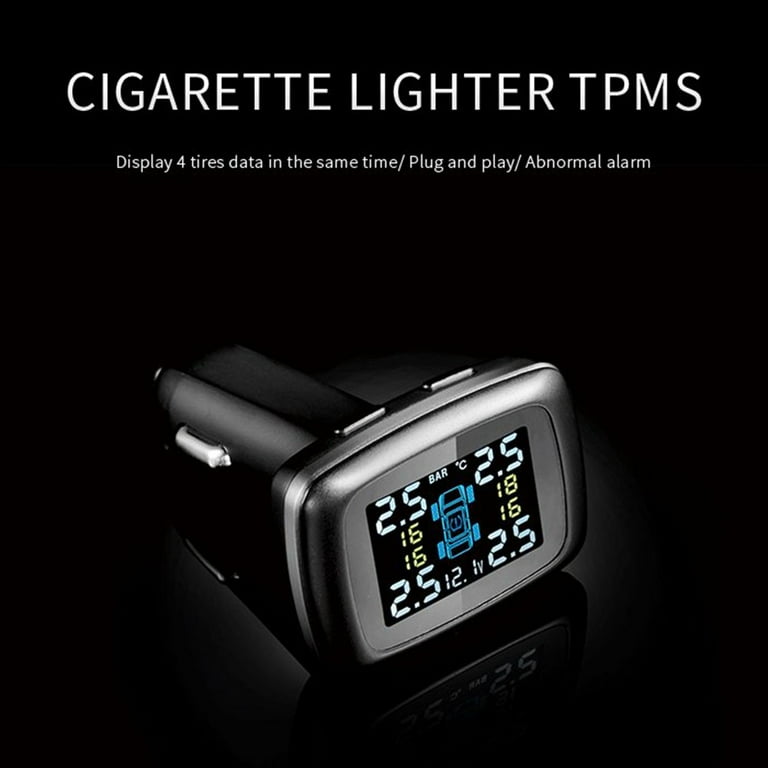 Universal Car Wireless TPMS Tire Pressure Monitoring System + 4 Sensors
