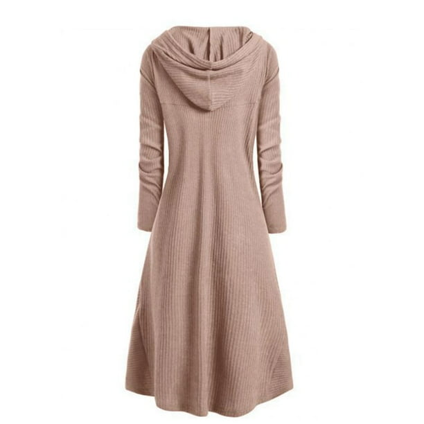 Hooded high low drop shoulder longline sweater sale