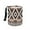 Aztec Triabl Geometry Leopard Print, variant on FKELYI Flower Leaf Car Trash Can Durable Auto Garbage Bag Hanging Bag for Car Sedan SUV Handy Car Garbage Container Interior Accessories with Buttons