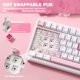 thumbnail image 5 of YUNZII B75 PRO Teclado Mecánico Inalámbrico 75% RGB con Switch Milk, 5 of 8