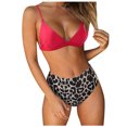 thumbnail image 1 of Women Bikini Print Two-piece Swimwear Swimsuit Beachwear Set, 1 of 7