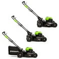 thumbnail image 6 of Greenworks 40V 20" Brushless Push Lawn Mower with 4.0 Ah Battery & Quick Charger 2516302VT, 6 of 18