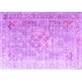 thumbnail image 1 of Ahgly Company Indoor Rectangle Persian Purple Traditional Area Rugs, 6' x 9', 1 of 4