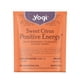 Yogi Sweet Citrus Positive Energy, contient des sachets de thé noir à la caféine, 16 pièces Thé positif aux agrumes sucrés – image 5 sur 6