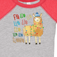 thumbnail image 4 of Inktastic Cute Christmas Fa Lla Llama Boys or Girls Baby Bodysuit, 4 of 5