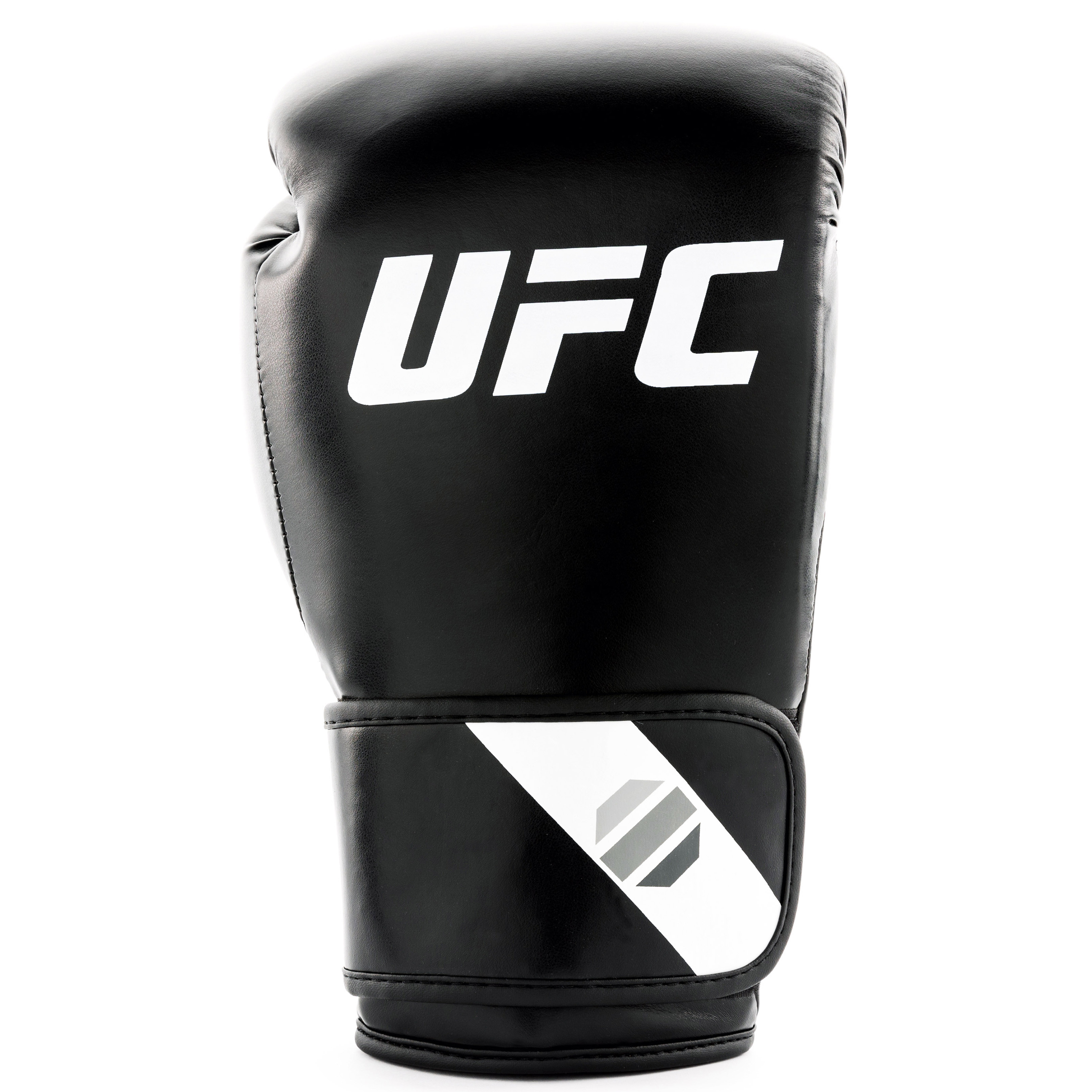 UFC Fitness Training Gloves - 18oz, Black - Durable Cardio Boxing Gloves, Ideal for Bag Work, Mitts, Kickboxing & Home Fitness