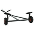 thumbnail image 2 of vidaXL Grey Steel, Plastic Large Boat Trailer Rectangular Industrial, 2 of 5