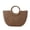 B, variant on Straw Tote Bag Summer Beach Handbag 9.44 x 7.08in, Handmade Rattan Woven Purse for Women Travel, Boho Wicker Storage Basket, A