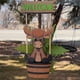 thumbnail image 4 of Animal Windspinner Patio Frontera Animal Divertido Windspinner Animal de Viento Patio Arte Decoración Percha A, 4 of 7