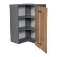 thumbnail image 2 of 24" x 36" Wall Easy Reach-Double Door-with Natural Teak door, 2 of 4