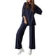 thumbnail image 1 of Conjunto de Chándal PRETTYGARDEN Azul Marino de 2 Piezas para Mujer Talla M, 1 of 7