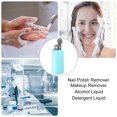 thumbnail image 6 of Uxcell Solvent Alcohol Dispenser 500ml(16.9oz) Push Down Liquid Dispenser Pump with Stainless Steel Lid, Blue, 6 of 6