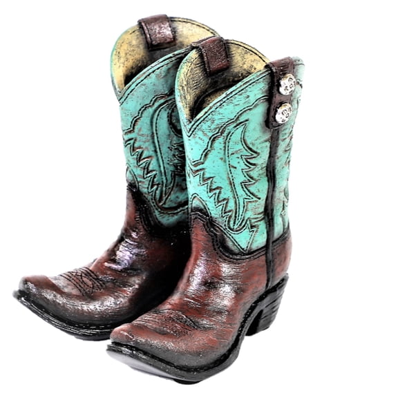 Cell Phone Stand in rustic western style cowboy boots - phone dock, holder