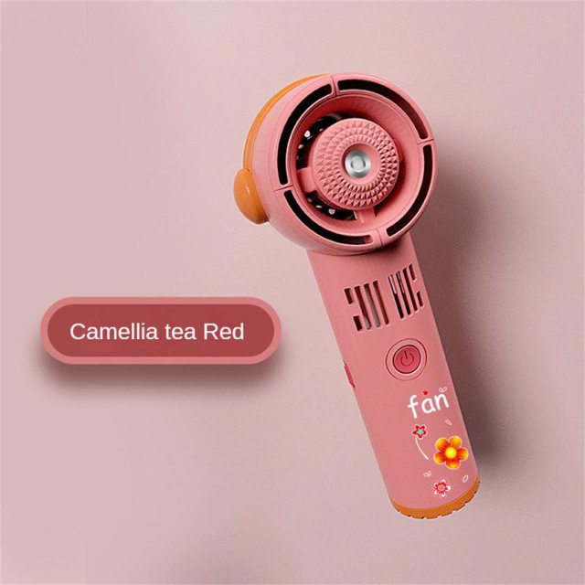 Ventilador eléctrico sin aspas de bolsillo, inalámbrico, carga Usb, Ultra silencioso, pequeño, sin hojas, práctico, creativo, automático, para oficina y dormitorio Fivean unisex