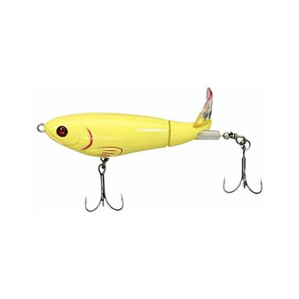 River2Sea Whopper Plopper 75 3" Topwater Fishing Lure, Bone, 9/16 oz ...