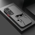 thumbnail image 1 of Cartoon Matchman For Xiaomi Redmi Note 12 Speed 11 10 9 Pro Plus Max 4G 5G Frosted Translucent Phone Case B25Fhei03 Redmi Note 12 Pro 5G, 1 of 6