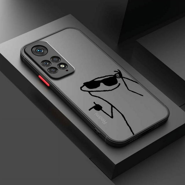 Cartoon Matchman For Xiaomi Redmi Note 12 Speed 11 10 9 Pro Plus Max 4G 5G Frosted Translucent Phone Case B25Fhei03 Redmi Note 12 Pro 5G