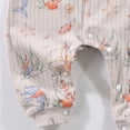 thumbnail image 7 of 12-18 Months Infant Print Rompers,Cute Cartoon Long Sleeve Baby Jumpsuit,Soft Warm Fall Winter Unisex Onesie for Newborn Infant Boys Girls 12 18 24 Months 2T 3T,Orange, 7 of 7