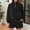Black, variant on Women's 2 Piece Outfit Quilted Half Zip Long Sleeve Solid Sweatshirt and Shorts Set Casual Fall Winter Stylish Workout Clothes