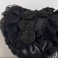 thumbnail image 6 of Slccxzc Sweet Lolita Hat with Tassels and Lace Decor Victorian Hat Self-Tied Headscarf for Tea Party, 6 of 7