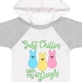 thumbnail image 4 of Inktastic Funny Easter Just Chillin' with My Peeps Boys or Girls Baby Bodysuit, 4 of 5