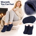 thumbnail image 4 of IAJDKMEK Slipper Socks for Adults Warm - Non-Slip Fuzzy Floor Socks Cozy House Home Thick Lined, Great for Gifts & Home Use, 4 of 5