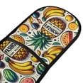 thumbnail image 2 of Dailycode Double Sided Oven Mitt with Loop Heat Resistant Kitchen Long Potholders 7" x 35" Fashion Fruits and Sunglasses, 2 of 6
