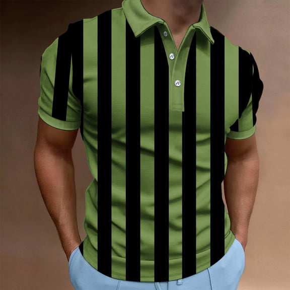 Ceisia Men's Loose Fit Short Sleeve T-Shirt Stylish Multi-Pattern Design Spring Summer Shirt Gift