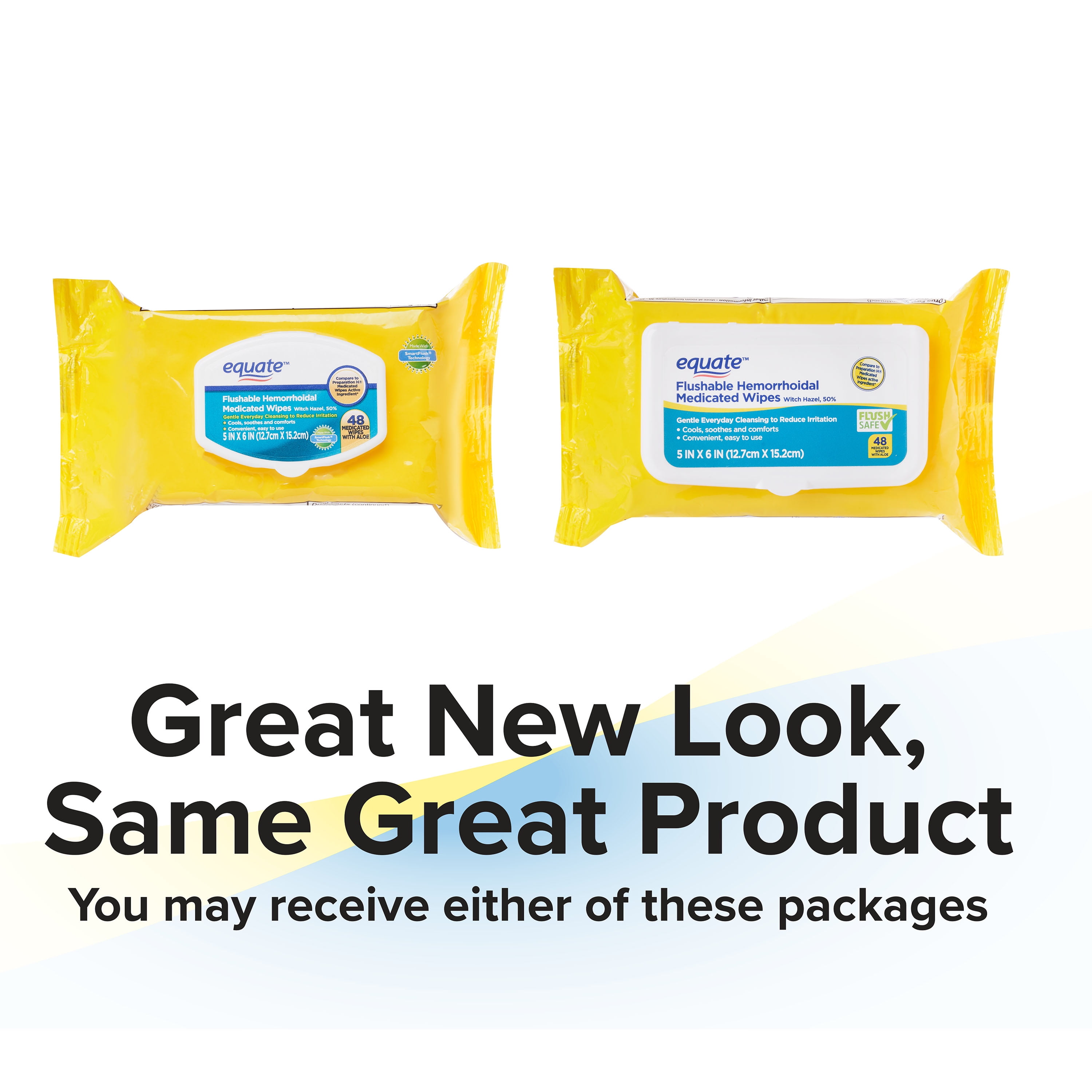 Equate Hemorrhoidal Wipe 48ct