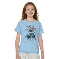 thumbnail image 5 of Relax Take Your Thyme Gardening Pun Girls Kids T Shirt Tees Teen Brisco Brands L, 5 of 6