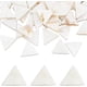 thumbnail image 1 of 1 caja de 84 cuentas de concha plana blanca de nácar de 18 mm con forma triangular, cuentas de concha de agua dulce naturales, 1 of 6