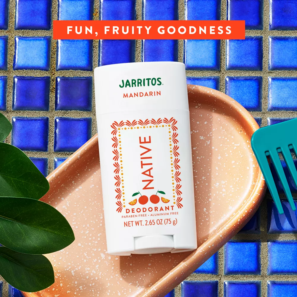 Native Deodorant for Women & Men - Limited Edition Jarritos - Mandarin - 2.65oz