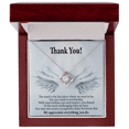 thumbnail image 4 of Endlesss Care Healthcare Medical Worker Nurse Appreciation Infinity Knot Necklace Message Card, 4 of 7