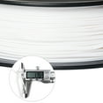 thumbnail image 3 of GEEETECH PLA 3D Printer Filament 1.75mm White, Dimensional Accuracy +/-0.03mm, 10kg (22lbs) , Vacuum Packaging, Fit for Most 3D FDM Printer, 3 of 7