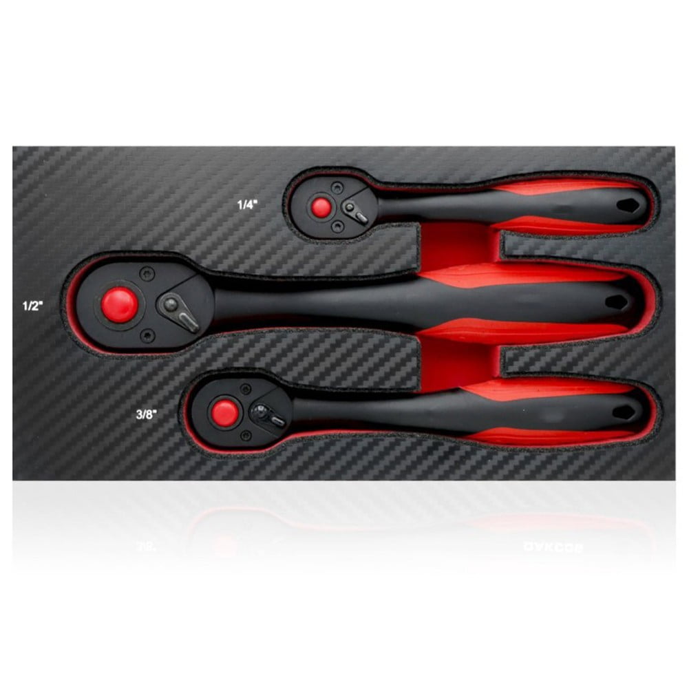 72 Tooth Ratchet Wrench Set 1/4 3/8 1/2Inch Driver Quick-Release Socket Wrench 12.5Mm