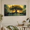 thumbnail image 3 of Tree Of Life Wall Art Canvas,3 Canvas Wall Art Set,Large Natural Wall Decor,Suitable for Wall Decoration,Wall Decoration（Only canvas）, 3 of 6
