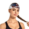 thumbnail image 4 of Lucky star 2pcs Fitness Headbands, Elastic and Breathable, Stay Comfy During Workouts!Men and Women, Suitable for Running, Yoga, and More  Headbands for Men Women  Designs for Everyone, 4 of 8